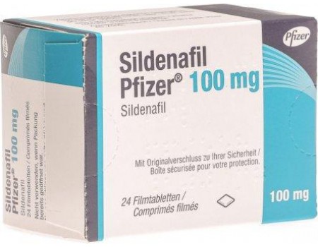 Sildenafil 100 mg. 16 tablets